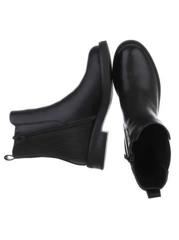 Ital-Design Stiefelette in Schwarz