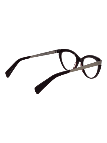 Yohji Yamamoto Unisex Optische Fassungen Katzenauge Lila