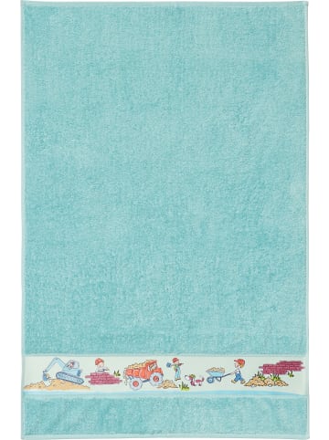 Erwin Müller Frottier Kinder-Badetuch in türkis