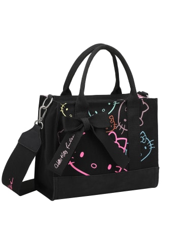Fritzi aus Preußen Hello Kitty fritzi Canvas Handtasche 26 cm in schwarz