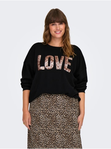 ONLY Carmakoma Sweatshirt in Black