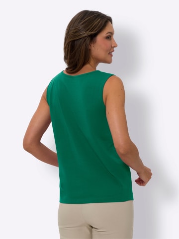 Sieh an! Shirttop in grün