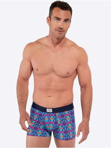 HOM Retro Boxer Boxer Briefs Audace in multico print