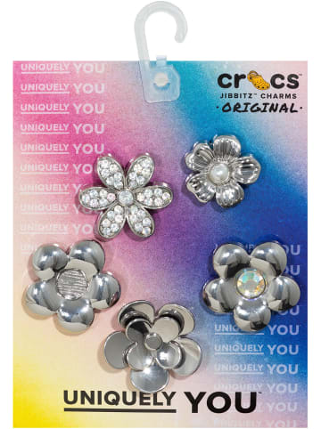 Crocs Jibbitz 5erPack in silber