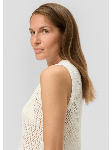 s.Oliver BLACK LABEL Strickpullunder keine Ärmellänge in Creme