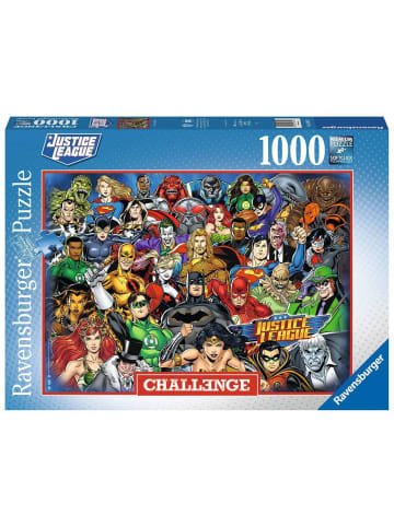 Ravensburger Puzzle 1.000 Teile Challenge DC Comics Ab 14 Jahre in bunt
