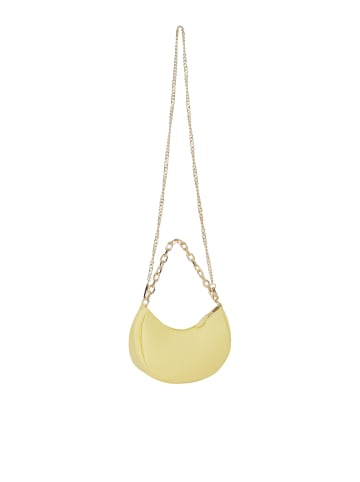 FELIPA Damen Schultertasche Aus Leder in Zitron