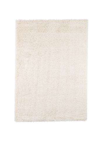 Pergamon Hochflor Langflor Shaggy Teppich Luxury in Wollweiss