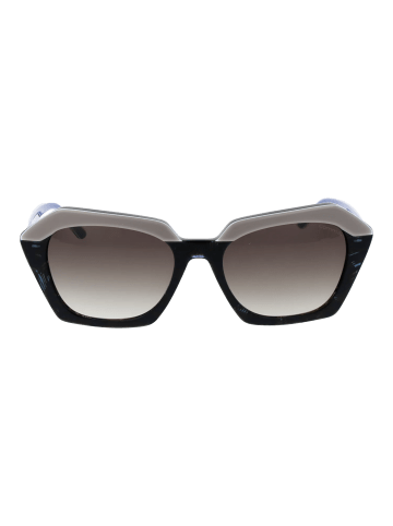 comma Frauen Sonnenbrille Geometrisch Blau