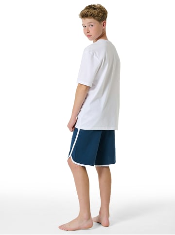 Schiesser Pyjama Nightwear in Weiß