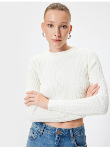 KOTON Sweater in Ekru