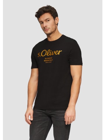 s.Oliver T-Shirt in 99D2_schwarz