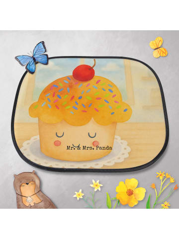 Sonnenschutz Kfz Cupcake Design ohne Spruch in Weiß
