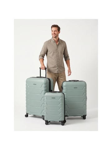 Smartbox Edition 01 4 Rollen Kofferset 3-teilig mit Dehnfalte in mint