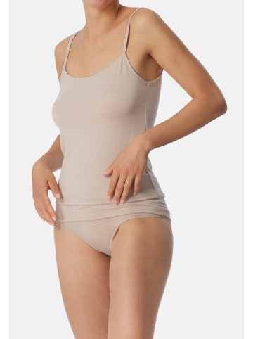 Schiesser Spaghetti Top Modal Essentials in Sand