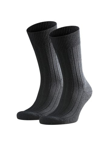 Falke Socken 2er Pack in schwarz