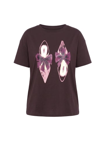 MIAMODA Shirt in mahagoni