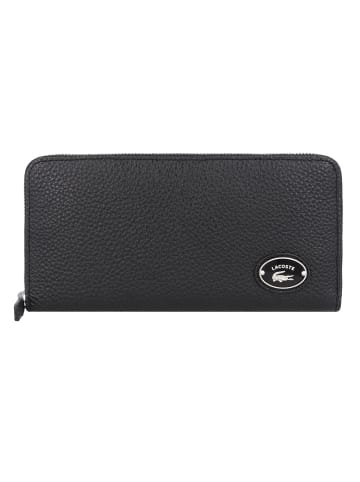 Lacoste Origin Croc Geldbörse Leder 20 cm in black