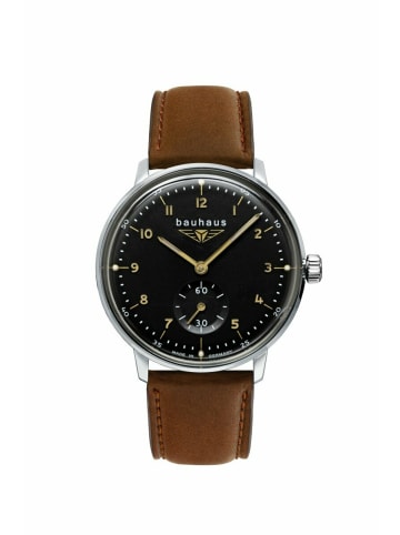 Bauhaus Analoguhr für Damen in Schwarz
