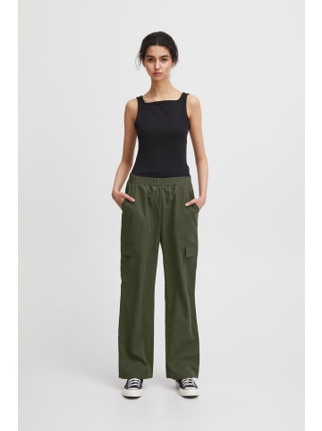 ICHI IXKECIA PA Regular fit in Dark green