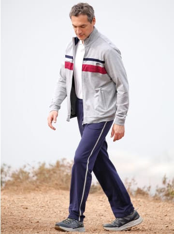 WITT WEIDEN Freizeitanzug in grau-meliert-marine