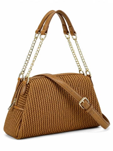collezione alessandro Schultertasche " Audrey " in braun