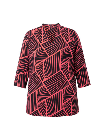 Ulla Popken Shirt in dunkel koralle