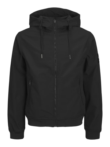 Jack & Jones Softshelljacke 'Basic' in schwarz
