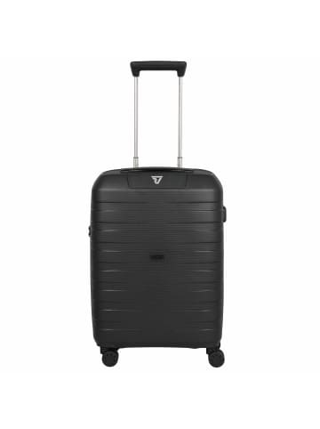 Roncato Box Sport 2.0 - 4-Rollen Kabinentrolley 55 cm in black/black