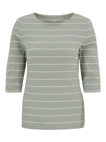 Joy Sportswear 3/4-Arm-Shirt LEA in dried sage stripes