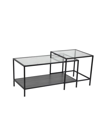 ebuy24 Couchtisch Sea Glas Weiß 90 x 55 cm