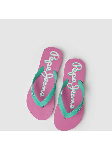 Pepe Jeans Flip-Flops Bay in Rosa/Grün