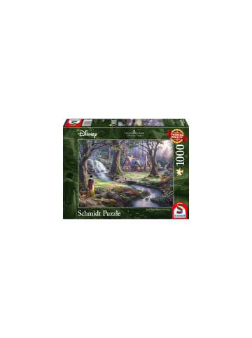 Schmidt Spiele Puzzle Thomas Kinkade, Disney, Schneewittchen, 1000 Teile, ab 9 Jahre