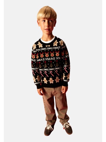 name it Strickpullover 'Rasko' in schwarz