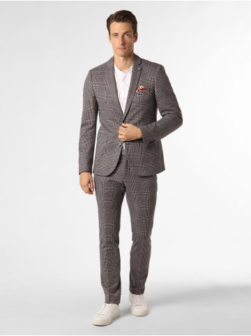 Finshley & Harding London Anzug Brixdon/Hoxdon in marine bordeaux