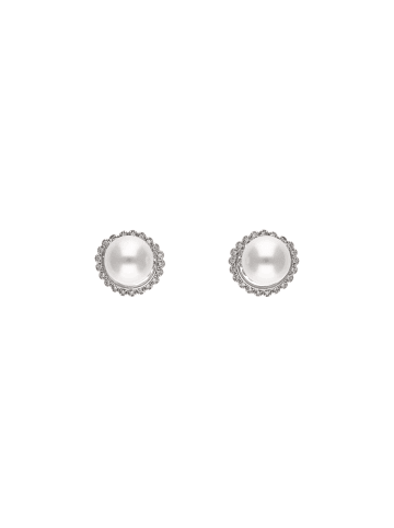 grassland Women Earrings in Silver White