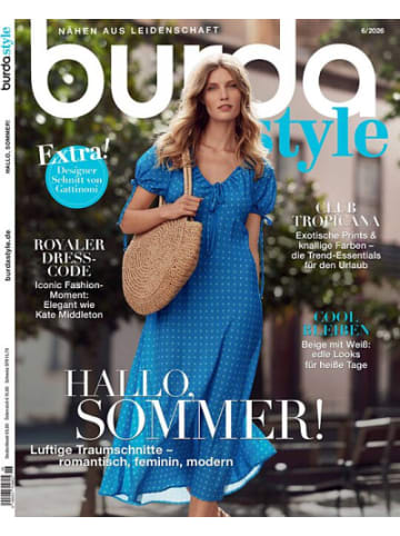 Hubert Burda Media 12 x BURDA STYLE Zeitschrift (Gutschein für Jahres Abo)