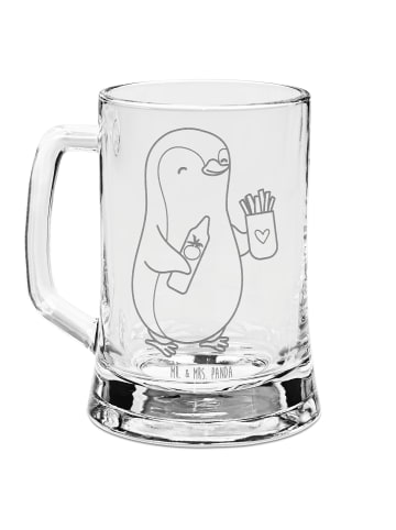 Mr. & Mrs. Panda Humpen Pinguin Pommes ohne Spruch in Transparent