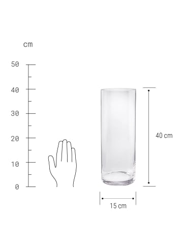 Butlers Vase POOL in Durchsichtig