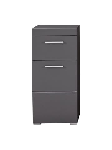 ebuy24 Badschrank AmandaMando Grau 37 x 31 cm