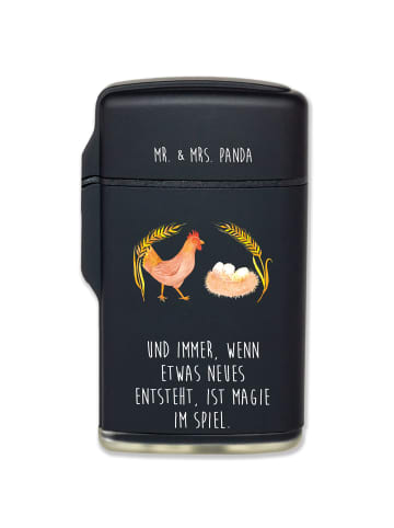 Mr. & Mrs. Panda anzünder Huhn Stolz mit Spruch in Schwarz