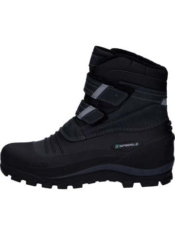 Spirale Winterstiefel Tove Klettstiefel in schwarz in schwarz