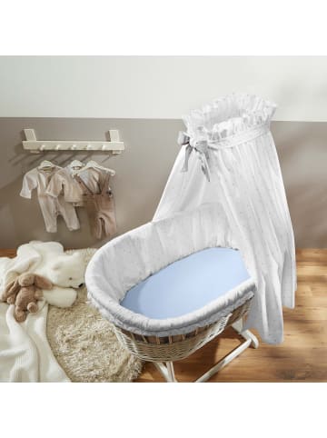 Erwin Müller Single-Jersey Baby-Spannbettlaken 2er-Pack Murnau in hellblau