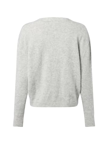 Marie Lund Strickjacke in hellgrau - 0002