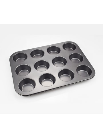 COFI 1453 12er Muffinform in Schwarz