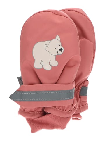 Sterntaler Fäustlinge Eisbär in rosa