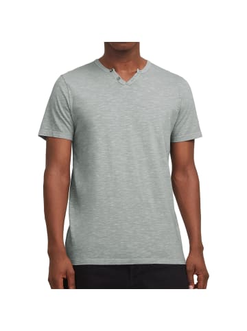 Jack and Jones 1er Pack JJESPLIT Neck Tee SS in Grau