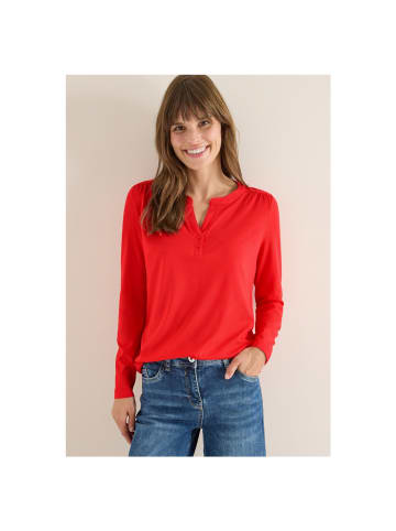 Cecil Langarmshirt in pumpkin orange
