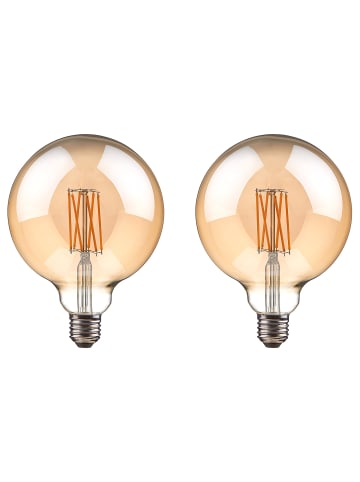 Butlers LED-Glühlampe BRIGHT LIGHT 2er-Set in Durchsichtig