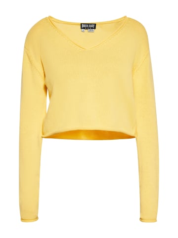 ROCKEASY Damen Pullover in Gelb